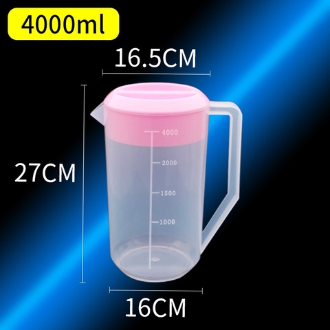 Cốc đong ca đong, chịu nhiệt cao, dung tích lớn, bình đựng nước có nắp - HVL TEA