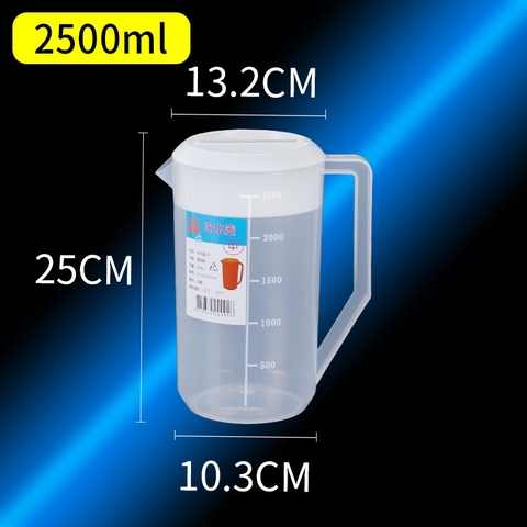 Cốc đong ca đong, chịu nhiệt cao, dung tích lớn, bình đựng nước có nắp - HVL TEA