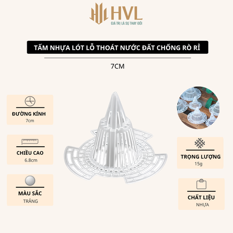 Tấm nhựa lót lỗ thoát nước đất chống rò rỉ