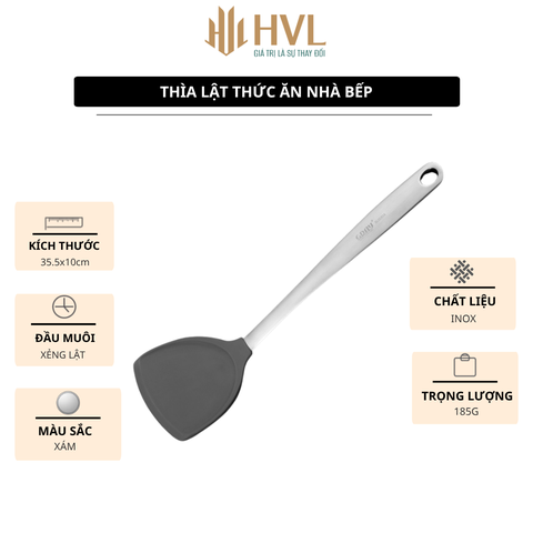 Thìa lật thức ăn nhà bếp