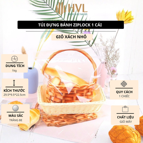 Túi Đựng Bánh ZIPLOCK