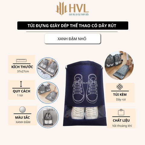 Túi đựng giày dép thể thao có dây rút