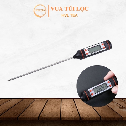 Nhiệt kế đo nhiệt độ nước pha chế đồ uống, thực phẩm - HVL TEA