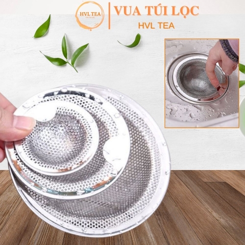 Lọc rác inox nhà tắm, không rỉ sét, không biến dạng, lọc inox, LRI2 - HVL TEA