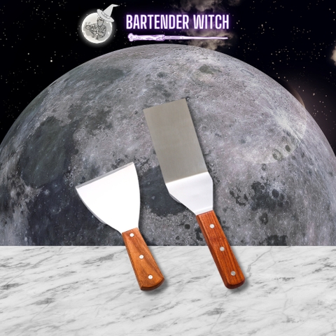 Xẻng nấu ăn bằng thép không gỉ chất lượng cao, dễ dàng sử dụng - Bartender Witch