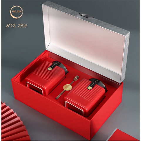 Hộp đựng trà bằng sứ - HVL TEA