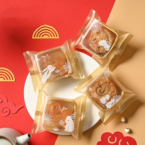 Túi đựng bánh trung thu, 100 túi/sp, mẫu mới nhất năm 2023 - VUA BAO Bì