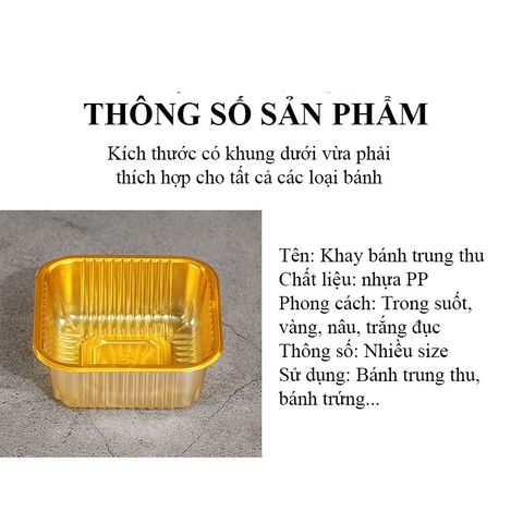 Khay Đựng Bánh Trung Thu, Nhiều Loại, nhiều kích thước - VUA BAO BI