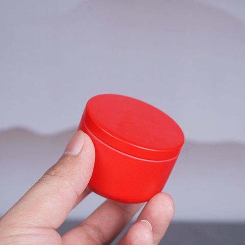 Lon trà thiếc tròn nhỏ nhiều màu sắc - HVL TEA