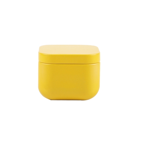 Lon trà thiếc vuông mini nhiều màu sắc mẫu mới - HVL TEA