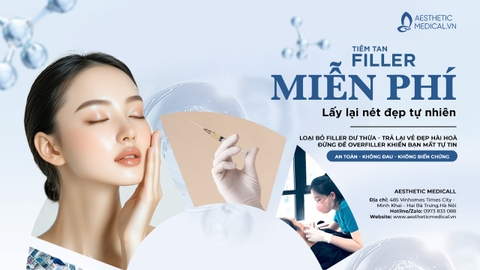 CHƯƠNG TRÌNH TIÊM TAN FILLER MIỄN PHÍ CHO KHÁCH HÀNG BỊ OVERFILLER - LẤY LẠI NÉT ĐẸP TỰ NHIÊN
