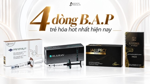 4 DÒNG TIÊM BAP TRẺ HOÁ HOT NHẤT HIỆN NAY