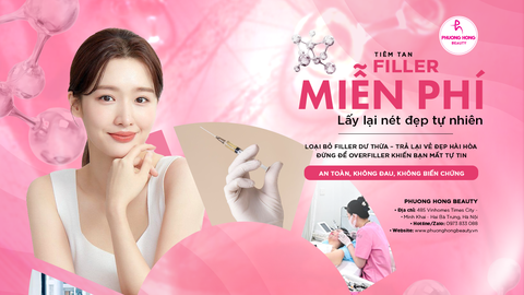 CHƯƠNG TRÌNH TIÊM TAN FILLER MIỄN PHÍ CHO KHÁCH HÀNG BỊ OVERFILLER - LẤY LẠI NÉT ĐẸP TỰ NHIÊN