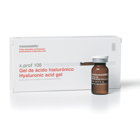 MESOESTETIC X.PROF 108 HYALURONIC ACID / MESOTHERAPY CHỐNG LÃO HÓA VÀ DƯỠNG ẨM DA
