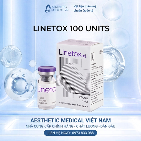LINETOX 100 UNITS / BOTOX CHẤT CHỐNG NHĂN VÀ THON GỌN HÀM