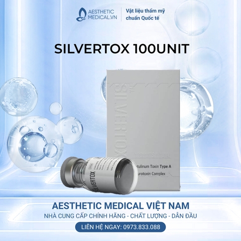 SILVERTOX 100UNIT / BOTOX XÓA NHĂN, THON GỌN HÀM, THON GỌN BẮP TAY VÀ CHÂN