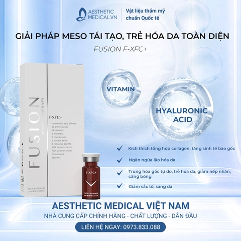 FUSION F-XFC+ / MESO TÁI TẠO, TRẺ HÓA DA TOÀN DIỆN