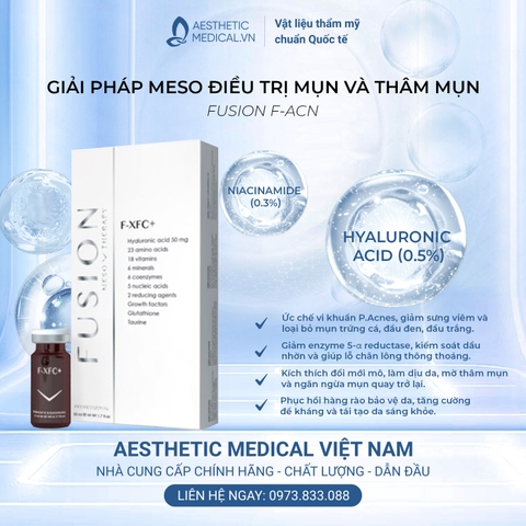 FUSION F-ACN / MESO GIÚP ĐIỀU TRỊ MỤN VÀ THÂM MỤN