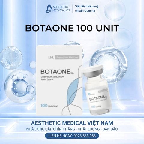 BOTAONE 100 UNIT / BOTOX TIÊM XÓA NHĂN, TIÊM GỌN HÀM