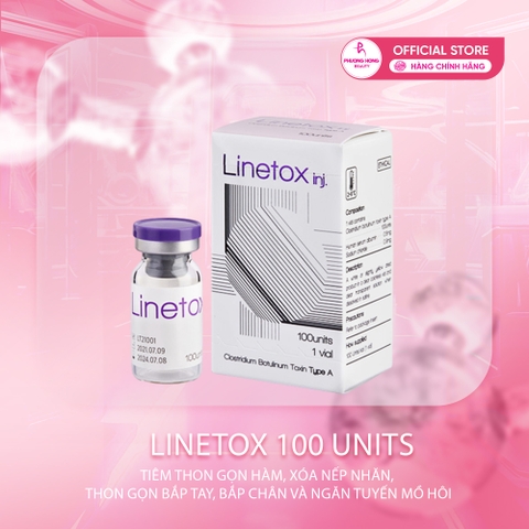 LINETOX 100 UNITS / BOTOX CHẤT CHỐNG NHĂN VÀ THON GỌN HÀM