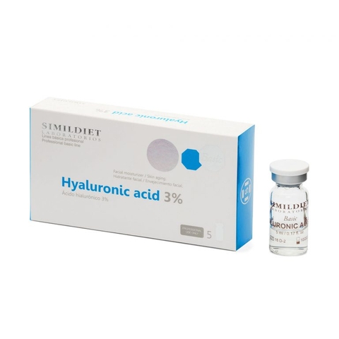 SIMILDIET BASIC HYALURONIC ACID 3% STRONG MOISTURIZING POWE / MESO CĂNG BÓNG, DƯỠNG ẨM, CHỐNG LÃO HÓA DA