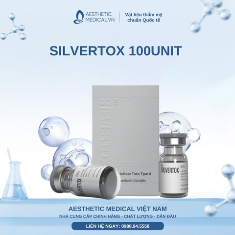 SILVERTOX 100UNIT / BOTOX XÓA NHĂN, THON GỌN HÀM, THON GỌN BẮP TAY VÀ CHÂN