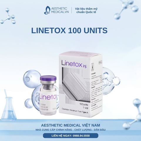 LINETOX 100 UNITS / BOTOX CHẤT CHỐNG NHĂN VÀ THON GỌN HÀM