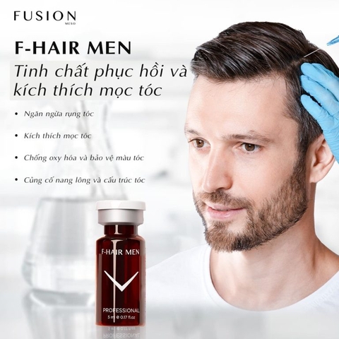 FUSION F-HAIR MEN / MESO HỖ TRỢ ĐIỀU TRỊ RỤNG TÓC 
