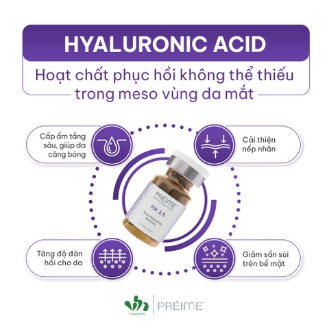 PRÉIME HA 3.5 DUAL HYDRATING SOLUTION / DUNG DỊCH CẤP ẨM CHUYÊN SÂU