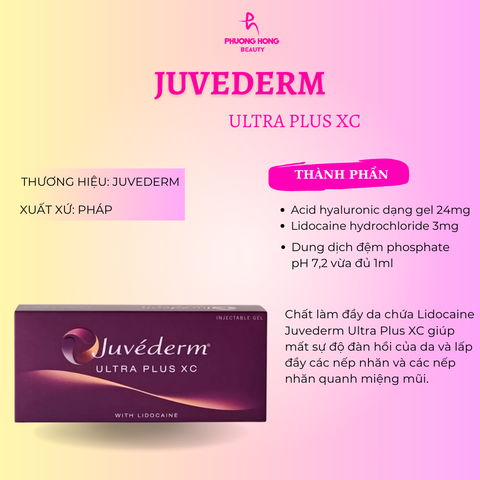 FILLER JUVEDERM ULTRA PLUS XC