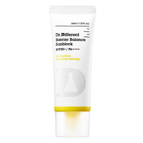 DR.DIFFERENT BARRIER BALANCE SUNBLOCK / KEM CHỐNG NẮNG BẢO VỆ DA 