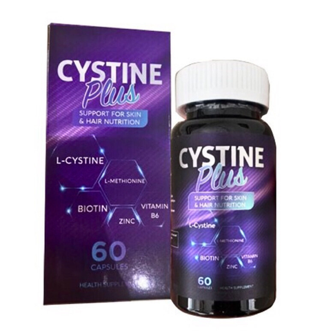 CYSTINE PLUS / VIÊN UỐNG ĐẸP DA, NGĂN RỤNG TÓC VÀ GIẢM SẮC TỐ 
