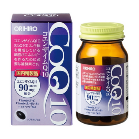 ORIHIRO COENZYME Q10 / VIÊN UỐNG HỖ TRỢ TIM MẠCH, CHỐNG OXY HÓA