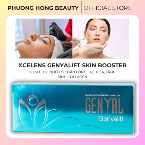 XCELENS GENYALIFT SKIN BOOSTER / FILLER TRẺ HÓA , TÁI TẠO LÀN DA VÙNG MẶT, CỔ, BÀN TAY