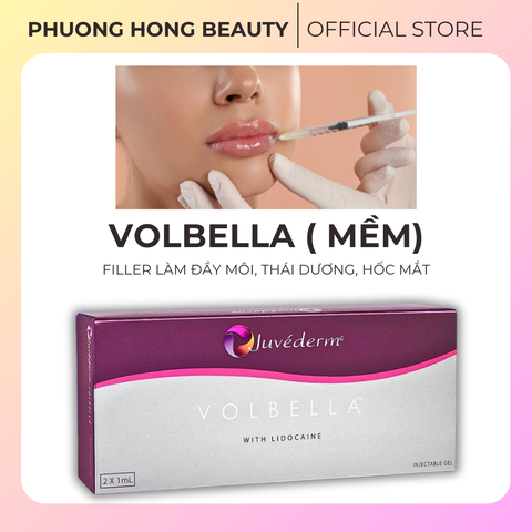 JUVEDERM VOLBELLA ( MỀM) / FILLER LÀM ĐẦY MÔI, THÁI DƯƠNG, HỐC MẮT