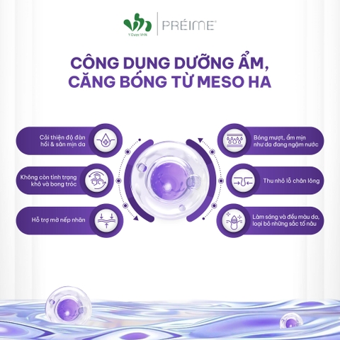 PRÉIME HA 3.5 DUAL HYDRATING SOLUTION / DUNG DỊCH CẤP ẨM CHUYÊN SÂU