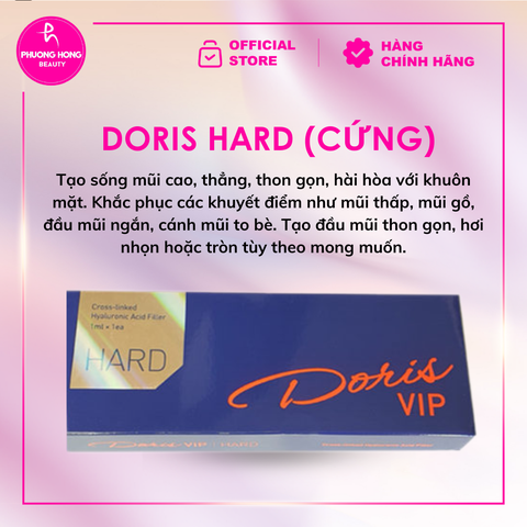 DORIS HARD / FILLER TIÊM MŨI, CẰM VÀ NHỮNG NẾP NHĂN SÂU