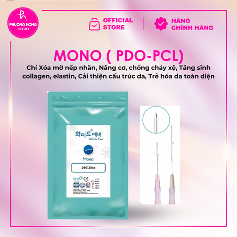 CHỈ TĂNG SINH COLLAGEN MONO ( PDO-PCL) TRẺ HÓA DA