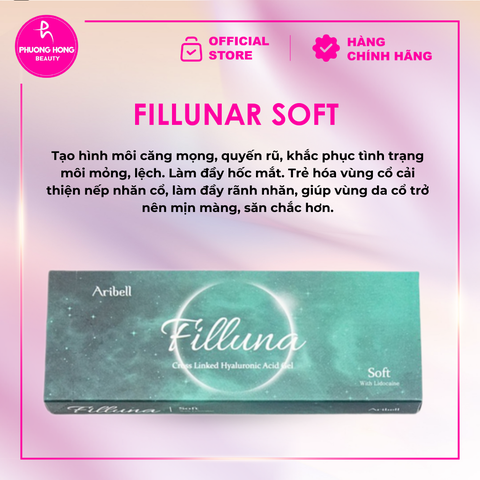 FILLUNAR SOFT / FILLER TIÊM MẮT, CỔ, MÔI, TRÁN