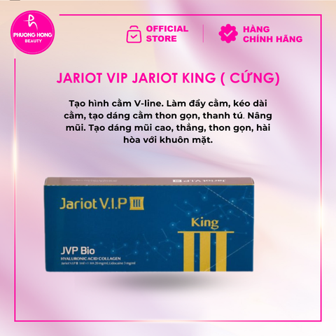 JARIOT VIP JARIOT KING ( CỨNG) / FILLER TIÊM MŨI, CẰM