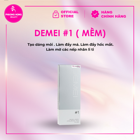 DEMEI #1 ( MỀM) / FILLER LÀM ĐẦY MÔI, MÁ, HỐC MẮT