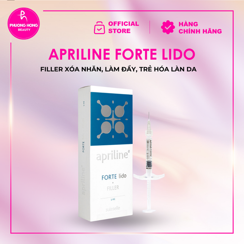 APRILINE FORTE LIDO FILLER / FILLER XÓA NHĂN, LÀM ĐẦY, TRẺ HÓA LÀN DA