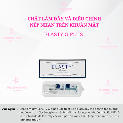 ELASTY G PLUS / CHẤT LÀM ĐẦY THỂ TÍCH VÀ ĐƯỜNG NÉT CHO MŨI, CẰM, GÒ MÁ, RÃNH MŨI MÁ