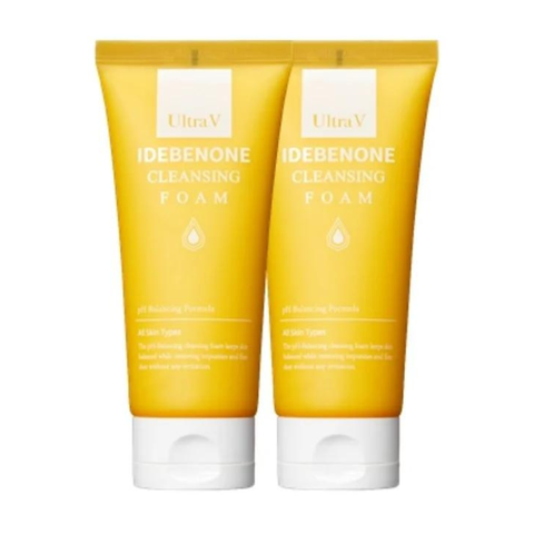 ULTRA C IDEBENONE CLEANSING FOAM / SỮA RỬA MẶT TẠO BỌT DỊU NHẸ