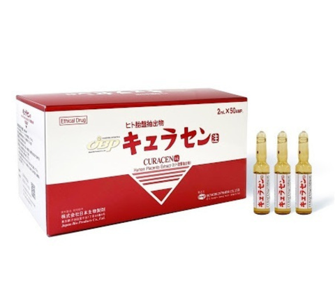CURACEN HUMAN PLACENTA EXTRACT / TẾ BÀO GỐC NHAU THAI NHẬT BẢN