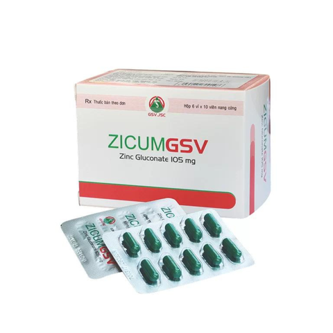 ZICUMGSV / VIÊN UỐNG BỔ SUNG KẼM TĂNG CƯỜNG ĐỀ KHÁNG