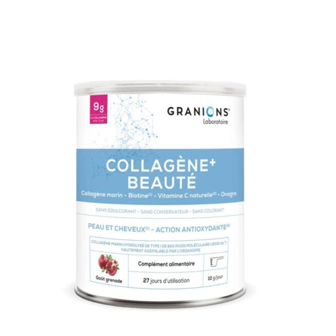 GRANIONS COLLAGÈNE+ BEAUTÉ / BỘT COLLAGEN CHỐNG OXY HÓA, LÀM ĐẸP DA VÀ TÓ