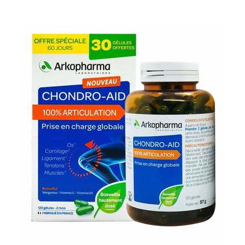 CHODRO – AID / VIÊN UỐNG BỔ XƯƠNG KHỚP (HỘP 120 VIÊN)