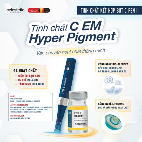 CELESTETIC HYPER PIGMENT / TINH CHẤT TRỊ NÁM, XÓA THÂM