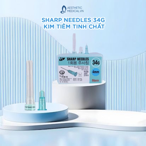 SHARP NEEDLES 34G / KIM TIÊM TINH CHẤT